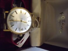Rotary gents automatic wristwatch, working and in