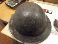 WWII steel helmet