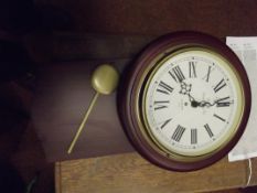 Pendulum wall clock