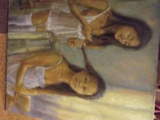 Oil on canvas by Tim Kingsmill Brown