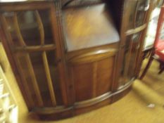 Side by side oak bureau