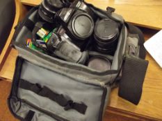 Various camera equipment