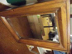 Very large over-mantel mirror