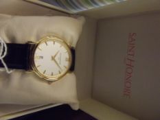 Saint Honore Paris gents wristwatch in original ca