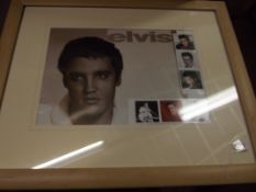Framed Elvis photos