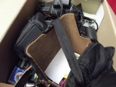 Various cameras and related equipment