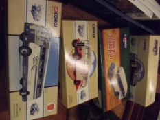 4 boxes of Corgi vehicles