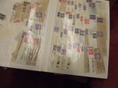 Large album of British stamps
