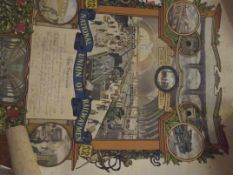 National union of Railwaymen dated 1919 scroll