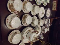2 Japanese tea set, some Lithophane