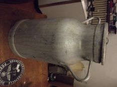 Aluminium milk churn