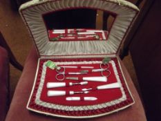 1960's vanity set