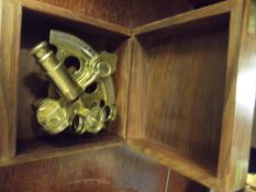 Vernier cased sextant