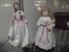 Two Royal Doulton figurines