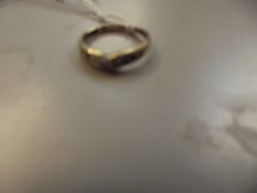 9 carat gold dress ring