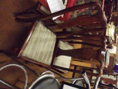 4 Edwardian dining chairs