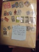 Collection of world stamps