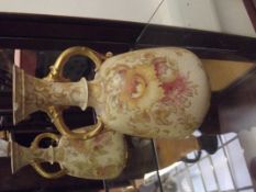 Doulton and slaters A5595 vase, a/f