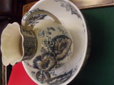 Large jug and bowl