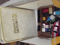 Model cars and car books