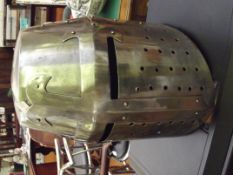 Old knights helmet
