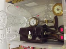 Box of glassware and others