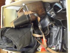 Various cameras and related equipment