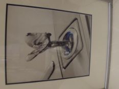 Rolls Royce silver spirit framed print