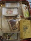 Collection of cigarette cards and others