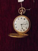 Gold plated pocket watch