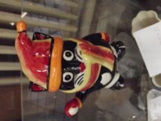 Lorna Bailey Christmas cat, snowballing