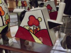 Lorna Bailey wedge teapot, Ashcroft