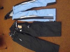 2 pairs of ski trousers