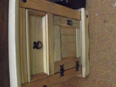 Pine storage cupboard