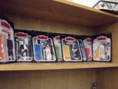 9 empty star wars package from the 1980's