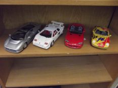 4 collectable cars