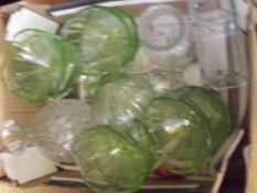 Box of glassware