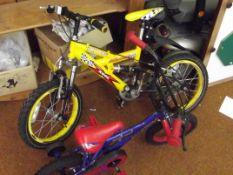 Two kid's bike