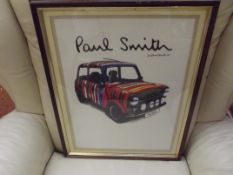 Paul Smith London Mini framed print