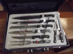 Royal knife set cased