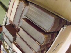 Box of law books
