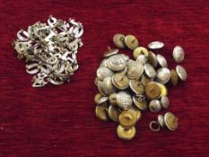 Large collection of Bolton cooperation buttons and