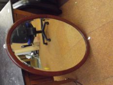 Oval mirror