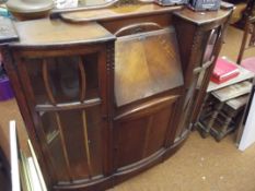 Side by side oak bureau