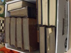 Box of law books