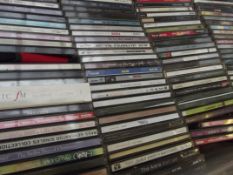 Two large boxes of CD's