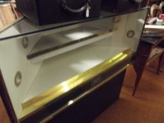 Cross display cabinet