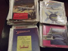 Collection of 1950's The Aeroplane magazines