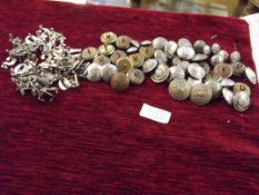 Large collection of Bolton Corporation buttons and