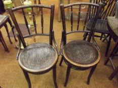 Pair of Bentwood chairs